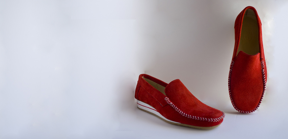 Red mocasins
